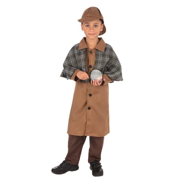 Bristol Novelty Boys Detective Costume (XL)