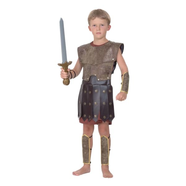 Bristol Novelty Boys Warrior Boy Costume (M)