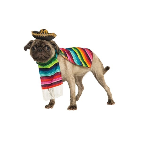 Bristol Novelty Mexican Dog Costume Set (XL)