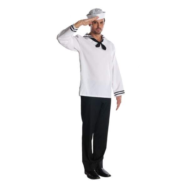 Bristol Novelty Mens Sailor Costume (Standard)