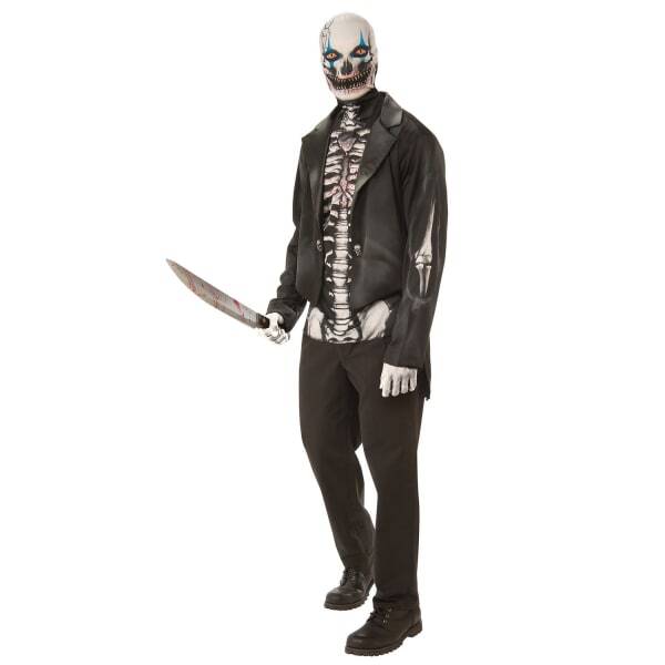 Bristol Novelty Mens Skeleton Costume (Standard)