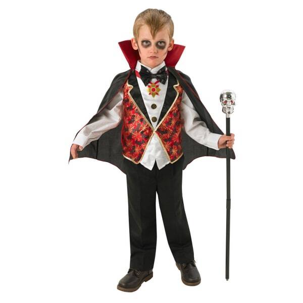 Bristol Novelty Kids Dracula Costume (XL)