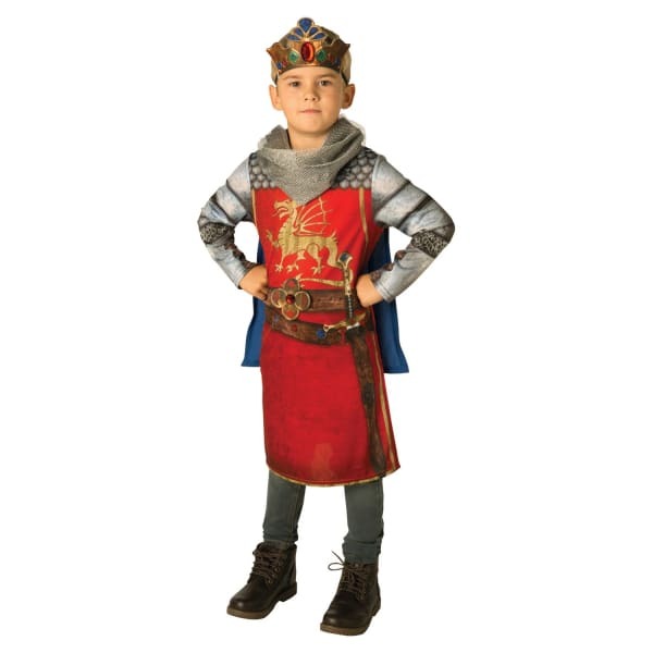 Bristol Novelty Kids King Arthur Costume (5-6 Years)