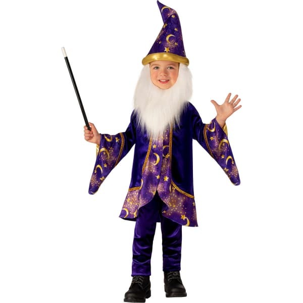 Bristol Novelty Kids Wizard Costume (5-6 Years)