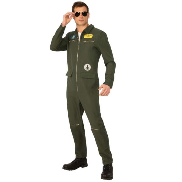 Bristol Novelty Mens Navy Hotshot Costume (XL)