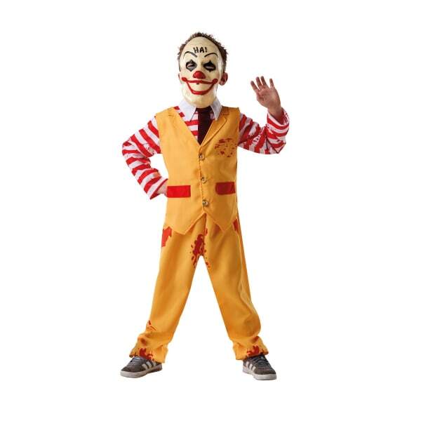 Bristol Novelty Kids Dapper Clown Costume (S)