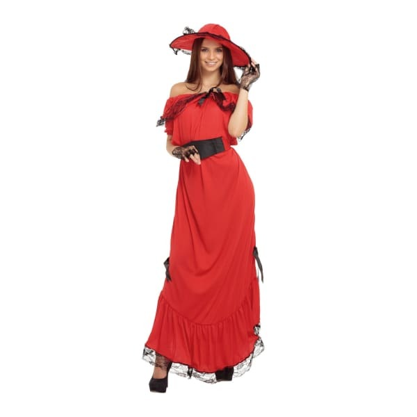 Bristol Novelty Womens Scarlett Costume