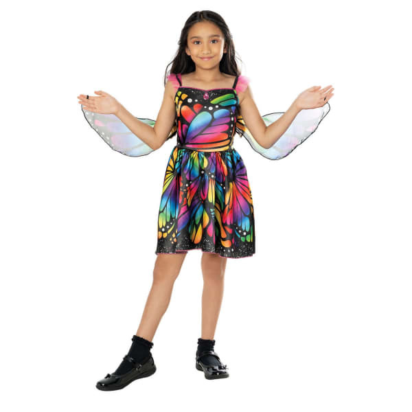 Bristol Novelty Girls Butterfly Costume Dress (5-6 Years)