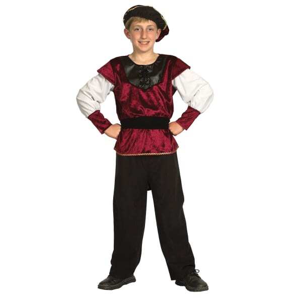 Bristol Novelty rens/Boys Renaissance Prince Costume (M)