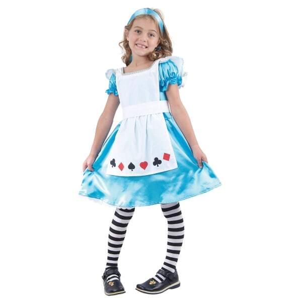 Bristol Novelty rens/Girls Alice Costume (S)