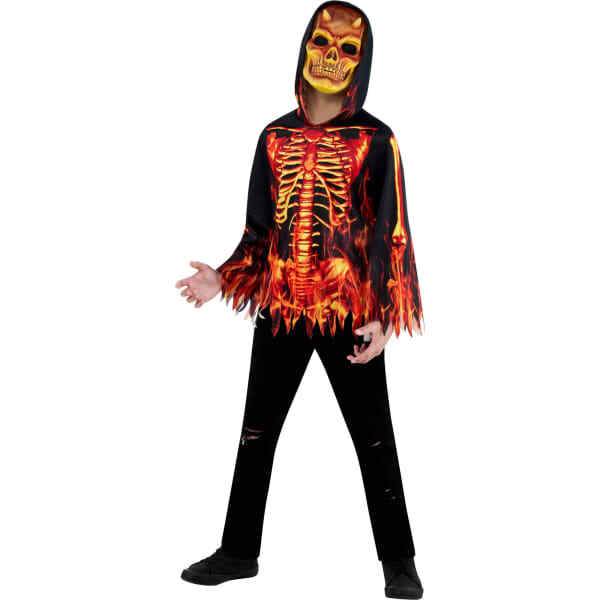 Bristol Novelty Kids Fire Devil Costume (7-8 Years)