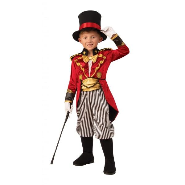 Bristol Novelty Kids Ringmaster Costume Top & Bottoms (L)