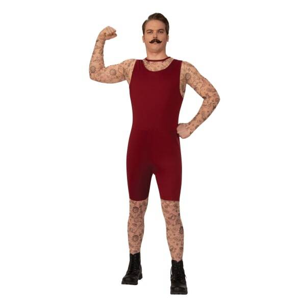 Bristol Novelty Mens Tattooed Man Costume (M)