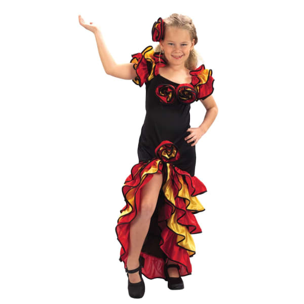 Bristol Novelty rens/Girls Rumba Costume (XL)