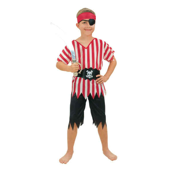 Bristol Novelty Boys Jagged Pirate Costume (L)