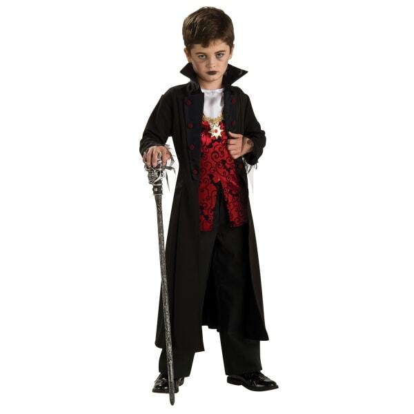 Bristol Novelty Boys Royal Vampire Costume (S)