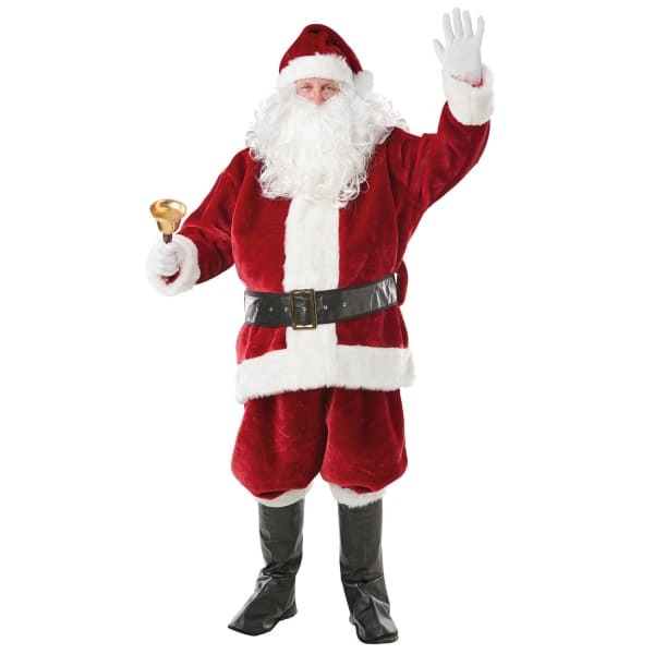 Bristol Novelty Mens Santa Claus Costume (Standard)