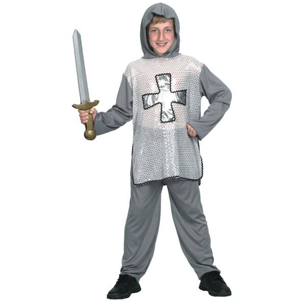 Bristol Novelty rens/Boys Knight Costume (S)