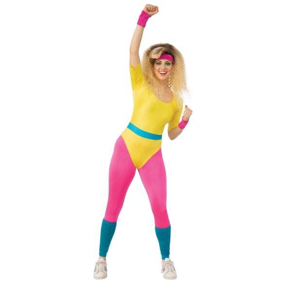 Bristol Novelty Womens Aerobics Girl Costume (M)