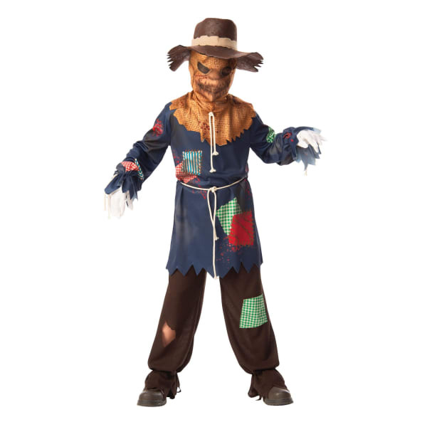 Kids Sinister Scarecrow Costume (12-14 Years)