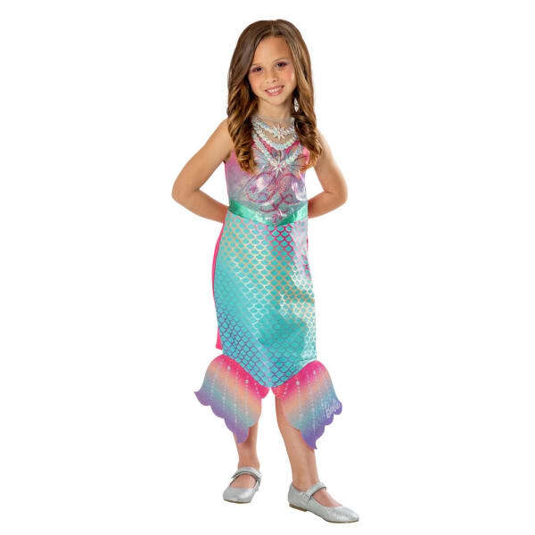 Barbie Girls Mermaid Colour Changing Costume (7-8 Years)