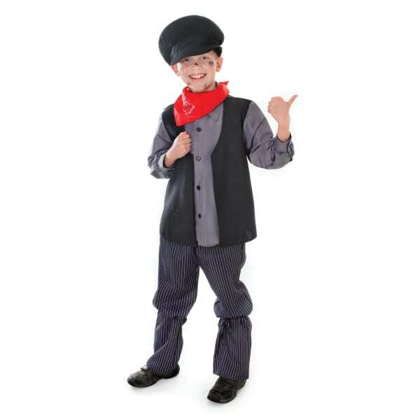 Bristol Novelty Kids Chimney Sweep Costume (M)