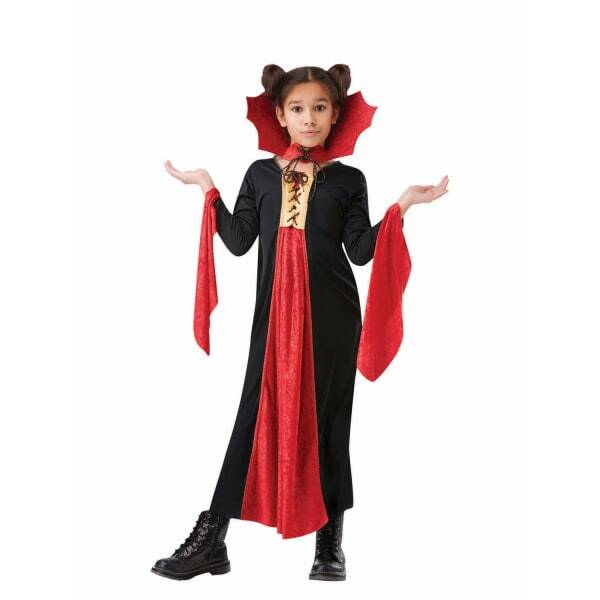 Bristol Novelty Kids Gothic Vampiress Costume (M)