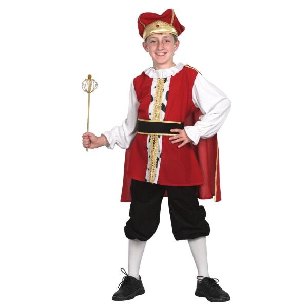 Bristol Novelty Kids Medieval King Costume (S)