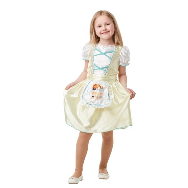 Bristol Novelty Girls Goldilocks Costume (7-8 Years)