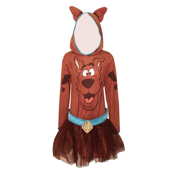 Scooby Doo Girls Hooded Costume (8-10 Years)