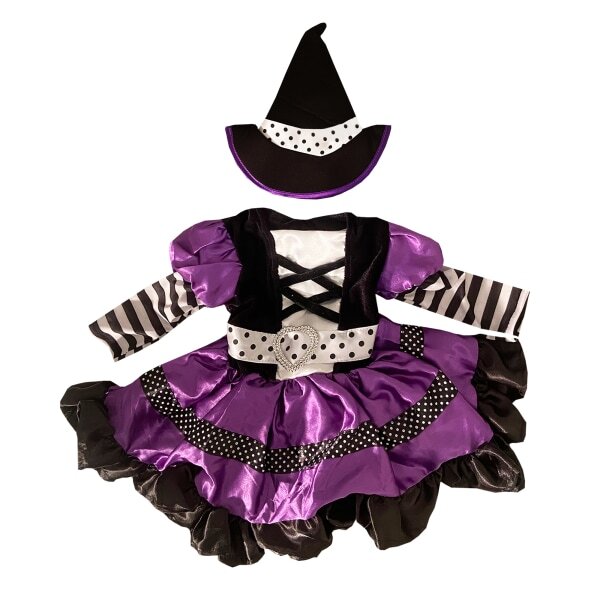 Bristol Novelty Kids Witch Costume (1-2 Years)