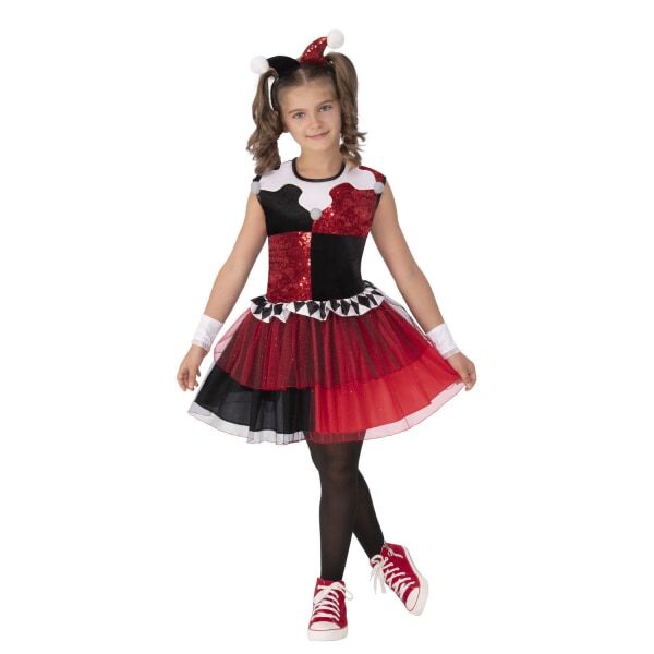 Harley Quinn Girls Costume (S)