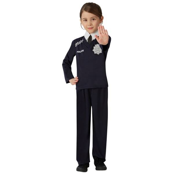 Bristol Novelty Kids Police Costume (L)