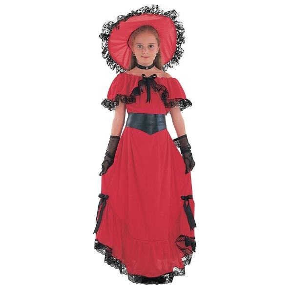 Bristol Novelty rens/Girls Scarlett Costume (S)