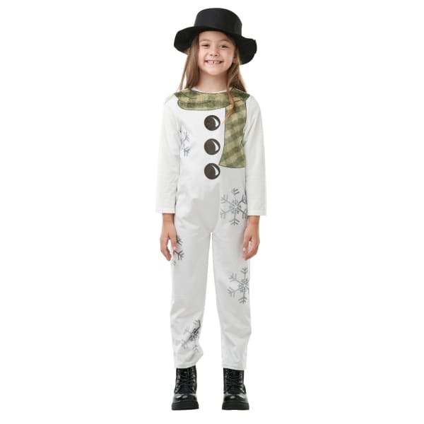 Bristol Novelty Kids Snowman Costume (5-6 Years)