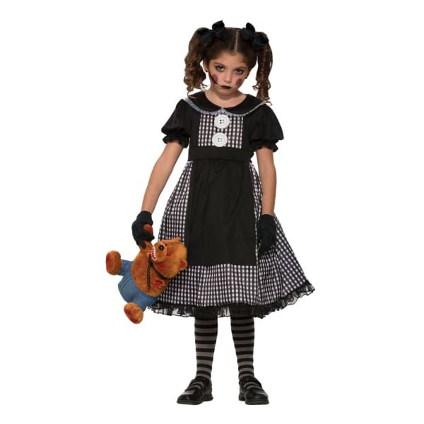 Bristol Novelty Girls Rag Doll Costume (S)