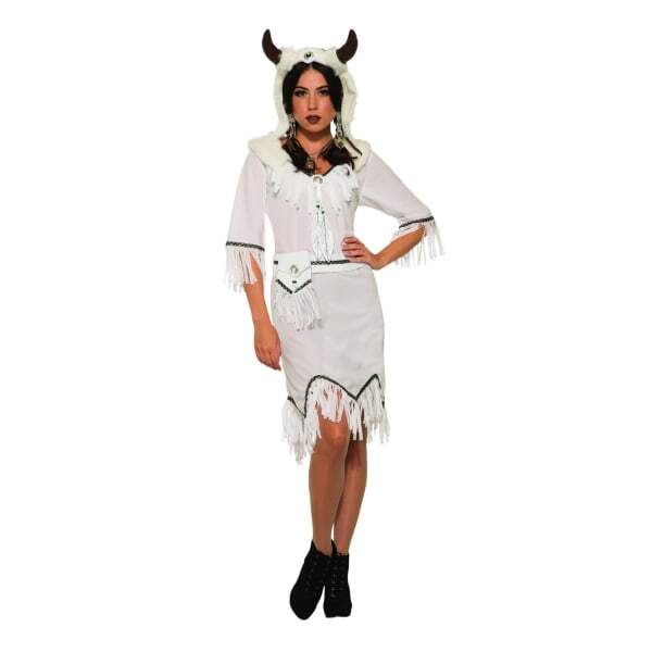 Bristol Novelty Womens Buffalo Spirit Costume Dress (10-14)