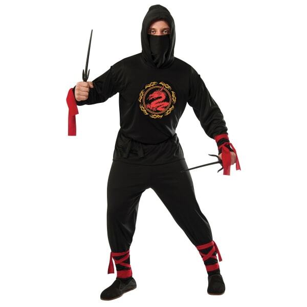 Bristol Novelty Mens Ninja Costume (Standard)