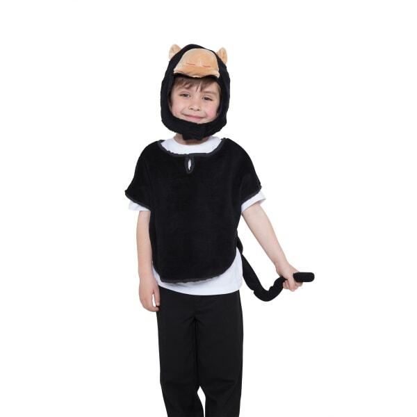 Bristol Novelty Kids Monkey Tabard Hood And Tail Costume Set