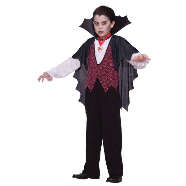 Bristol Novelty Mens Vampire Costume (9-10 Years)