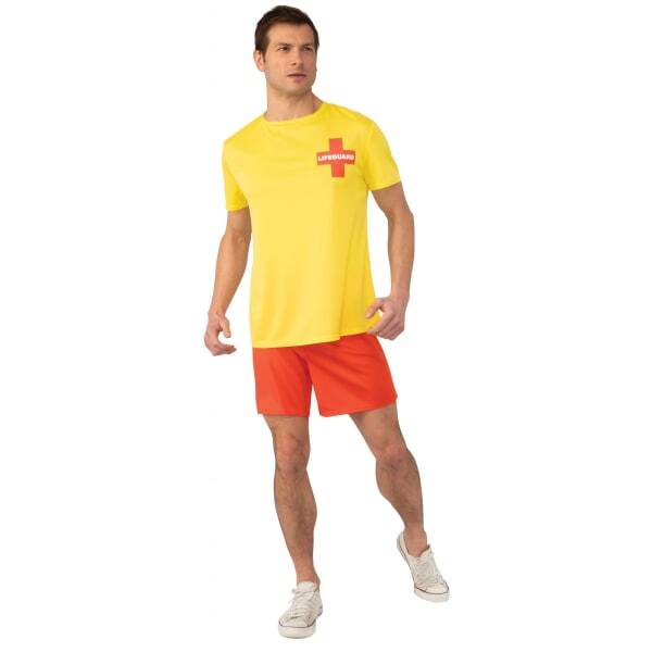 Bristol Novelty Mens Lifeguard Costume (XL)