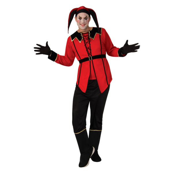 Bristol Novelty Mens Court Jester Costume (M)