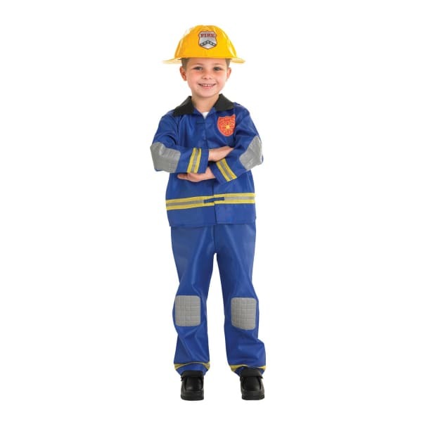 Bristol Novelty Kids Firefighter Costume (M)