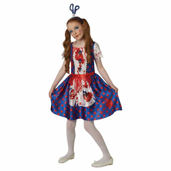 Bristol Novelty Girls Rag Doll Costume (11-12 Years)