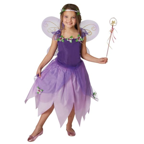 Bristol Novelty Kids Plum Pixie Costume (M)