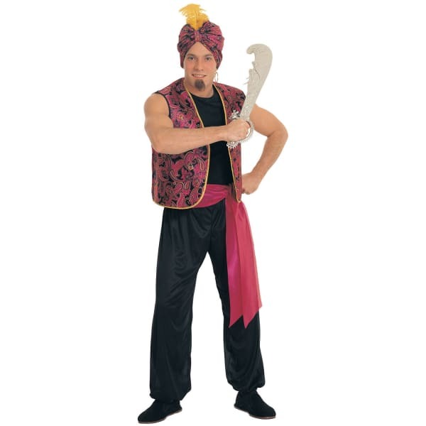 Bristol Novelty Mens Sultan Costume