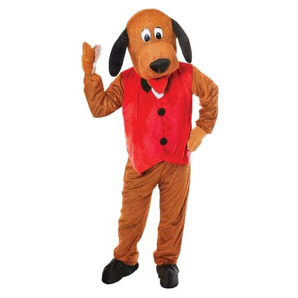 Bristol Novelty Adults Dog With Waistcoat Costume