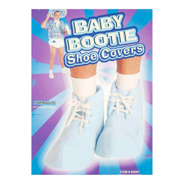 Bristol Novelty Adult Baby Bootie Costume Shoe Cover