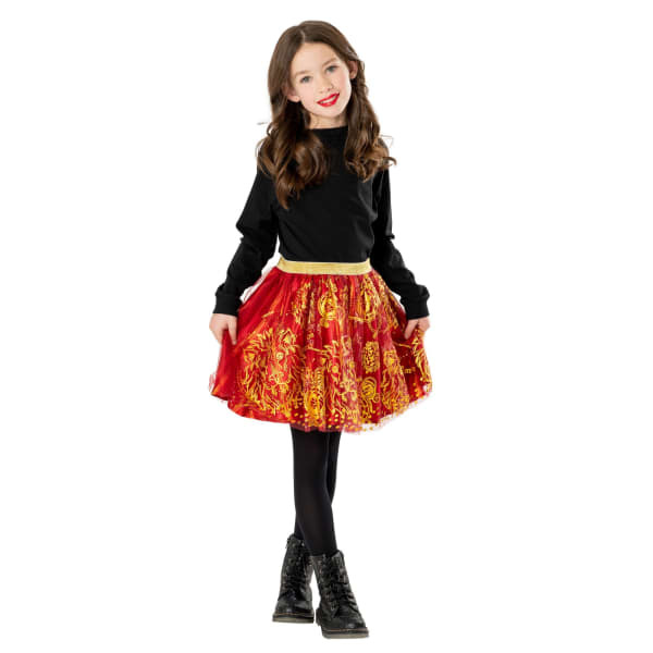 Harry Potter Kids Gryffindor Costume Tutu Skirt (9-10 Years)