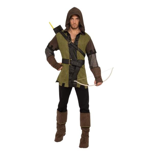 Bristol Novelty Mens Forest Bandit Costume